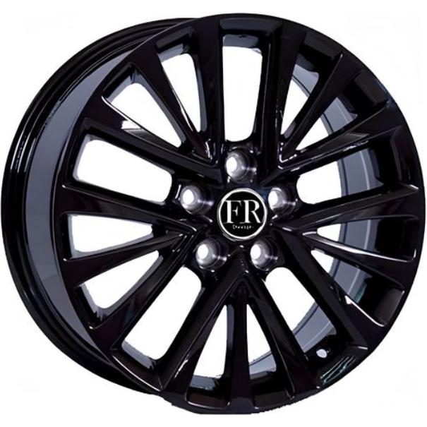 Replica FR TY721 7x17 5*114.3 ET45 DIA60.1 Black Литой