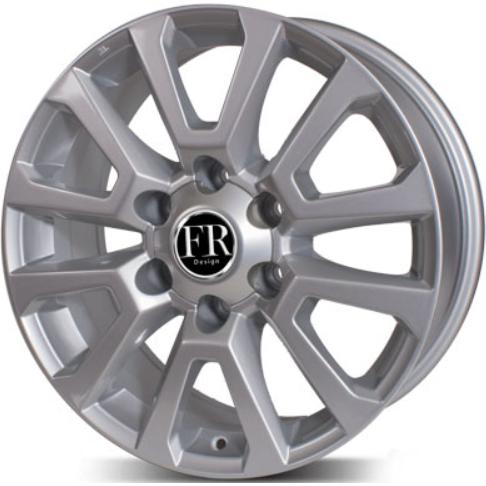Replica FR TY182 7.5x18 6*139.7 ET25 DIA106.1 Silver Литой