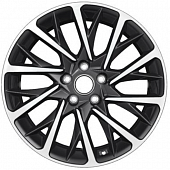 Khomen KHW 1804 7.5x18 5*108 ET40 DIA54.1 Black-FP Литой