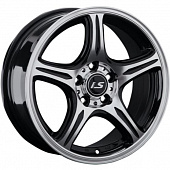 LS 319 6.5x15 5*100 ET38 DIA57.1 BKF Литой