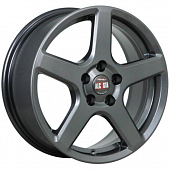 Alcasta M62 6.5x16 5*110 ET38 DIA65.1 Graphite Литой