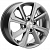 Khomen KHW 1501 6x15 4*100 ET40 DIA60.1 Gray Литой