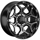 LS FlowForming RC68 9x18 6*139.7 ET25 DIA106.1 BKF Литой