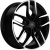 Khomen KHW 1708 6.5x17 5*108 ET33 DIA60.1 Black Литой Khomen KHW 1708 6.5x17 5*108 ET33 DIA60.1 Black Литой