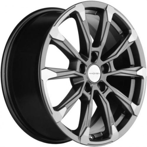 Khomen KHW 1808 7.5x18 5*108 ET46 DIA63.3 Gray-FP Литой