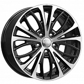 K&K КС873 7.5x17 5*114.3 ET45 DIA60.1 Алмаз черный Литой
