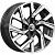 K&K КС1030 6x15 4*100 ET40 DIA60.1 Алмаз черный Литой