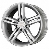 MAK Veloce Italia 7.5x17 5*108 ET45 DIA72.3 Silver Литой