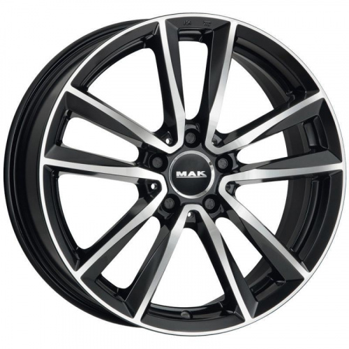 MAK Bremen 8x18 5*112 ET38 DIA66.6 Black mirror Литой