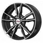 iFree Икигай 6.5x16 5*110 ET35 DIA65.1 Блэк Джек Литой