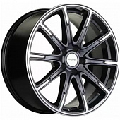 Khomen KHW 1903 8.5x19 5*112 ET38 DIA66.6 Black-FP Литой